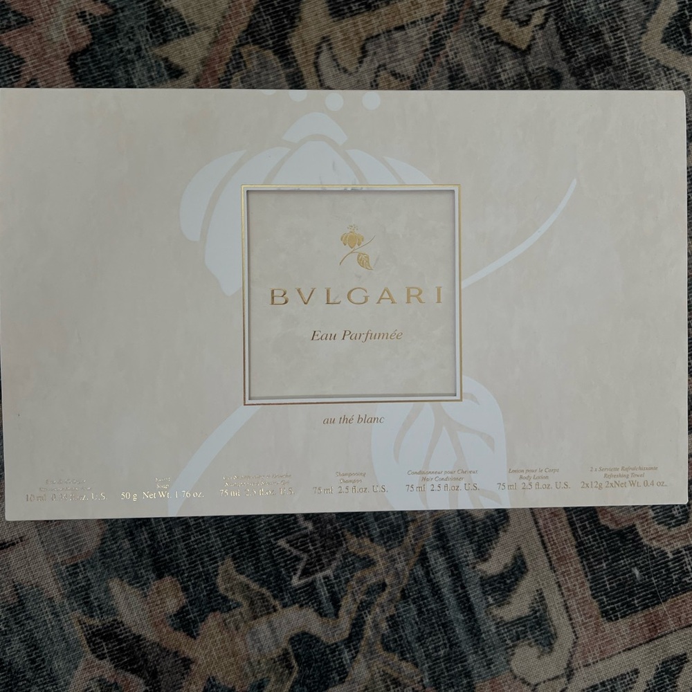 Bulgari Au The Blanc Amenity Kit